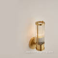 Brilliant glass lighting modern copper wall lamps